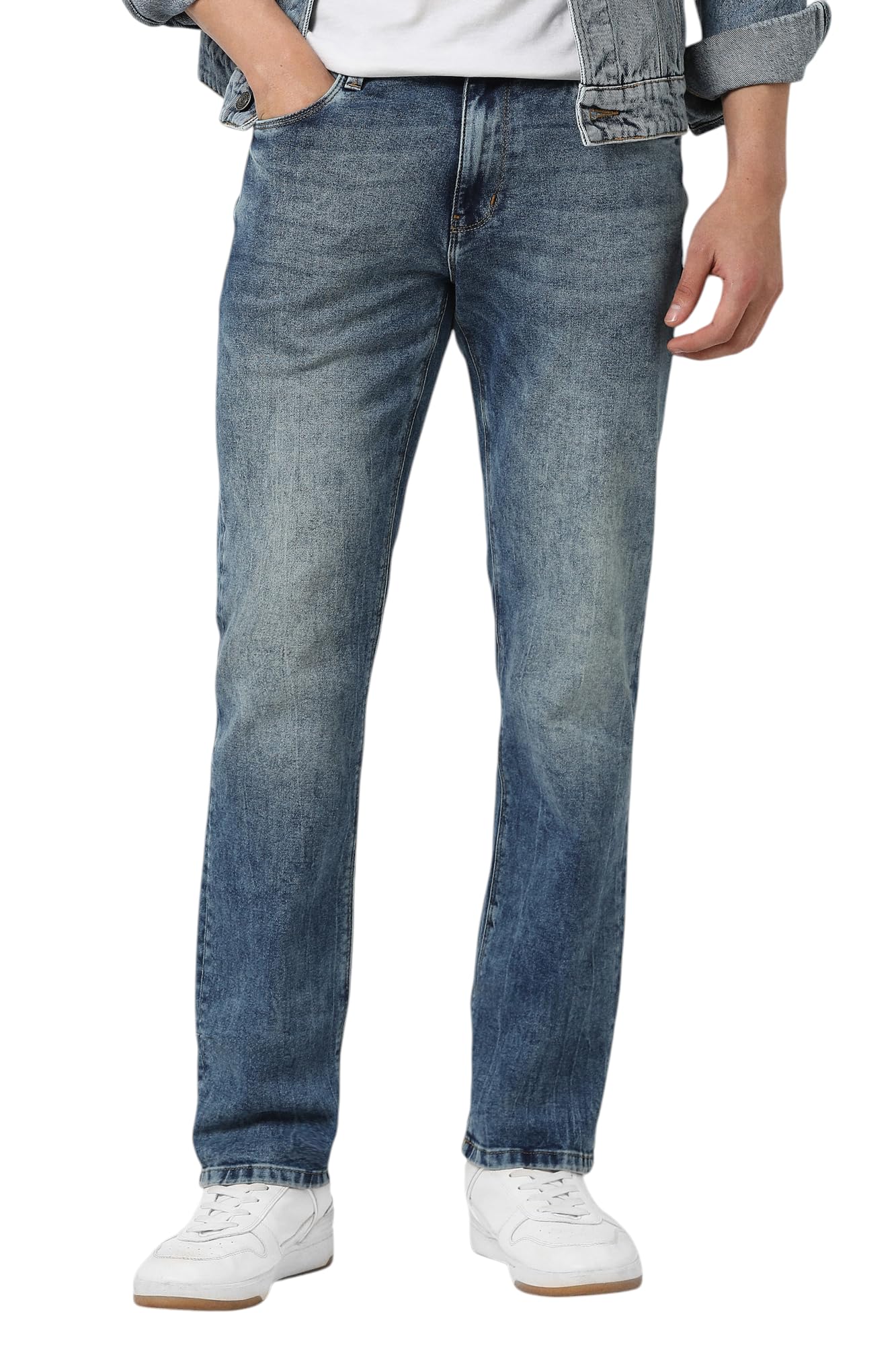van heusen Men's Mid Rise Slim Jeans-picture-32