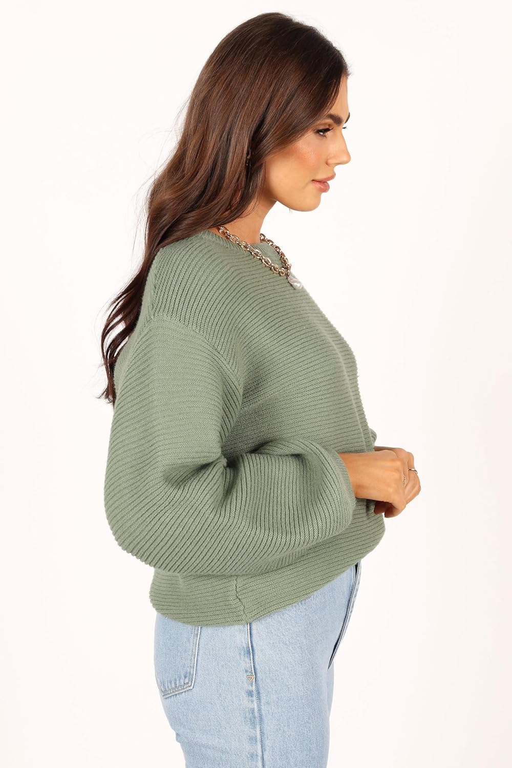 Petal & Pup Women's Lakelyn Textured Knit Sweater - Image 8