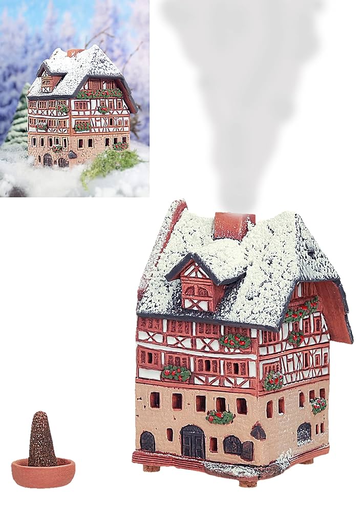 Amazon.com: Midene Ceramic Christmas Village Houses