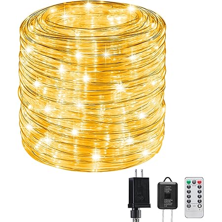 Amazon.com: UltraPro Escape LED Rope Lights, Warm White 3000K, Indoor ...