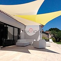 Vista 5 de Patio Paradise TN BL BW RD OG GE Toldo rectangular parte # 1 - Tela de bloque UV permeable durable al aire libre - Personalizado disponible