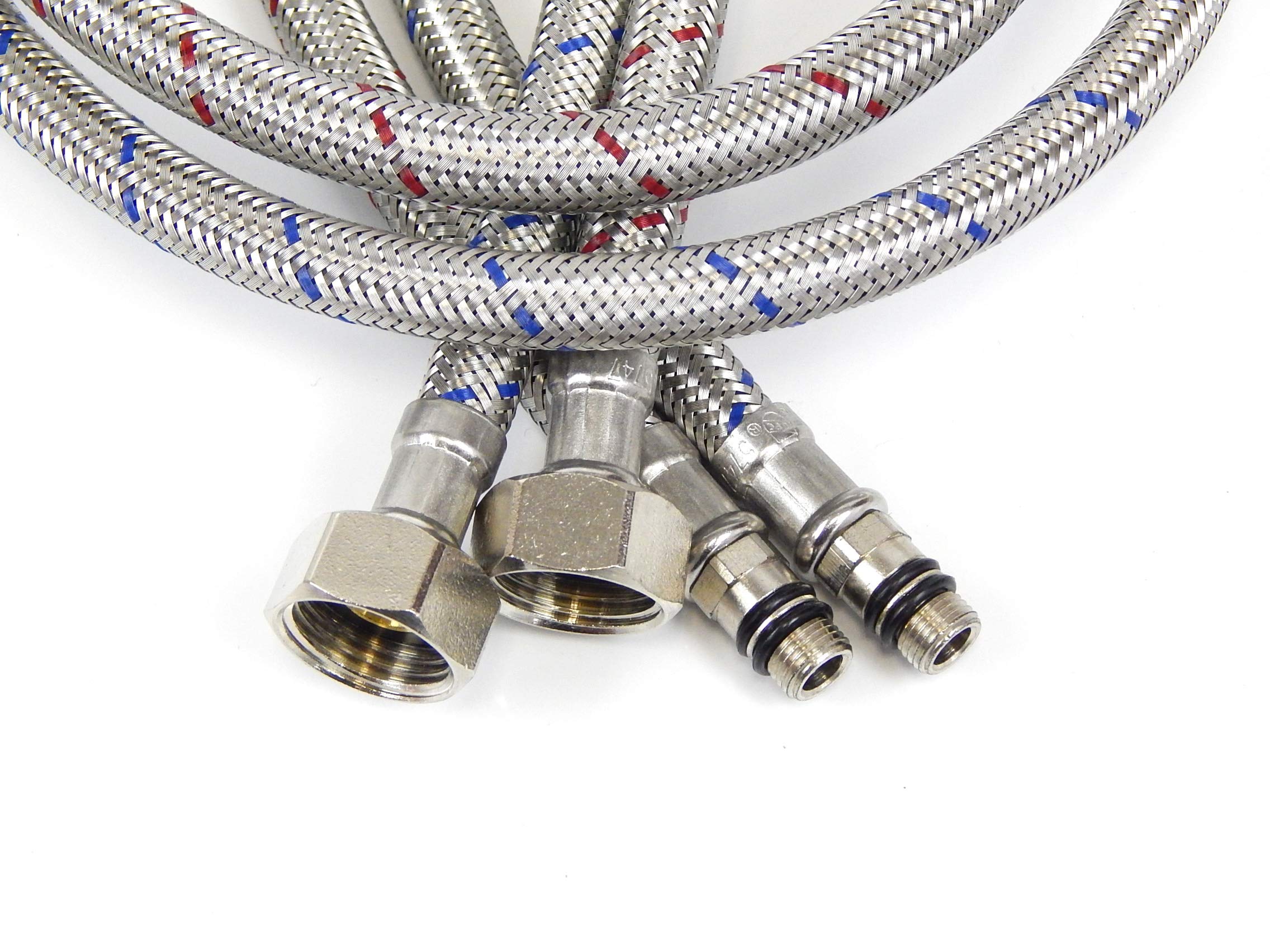 Salon Shampoo Unit Bowl Sink Faucet Hot u0026 Cold Water Supply Line Hose -  Amazon.com