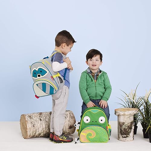 Miniatura 2 de Mochila aislada de Cody Camaleón de Skip Hop Zoo verde para niño 12 pulgadas