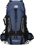 60L Travel Hiking Camping Backpack with Rain Cover,Backpack Water Resistant,Climbing Backpack for Men Women