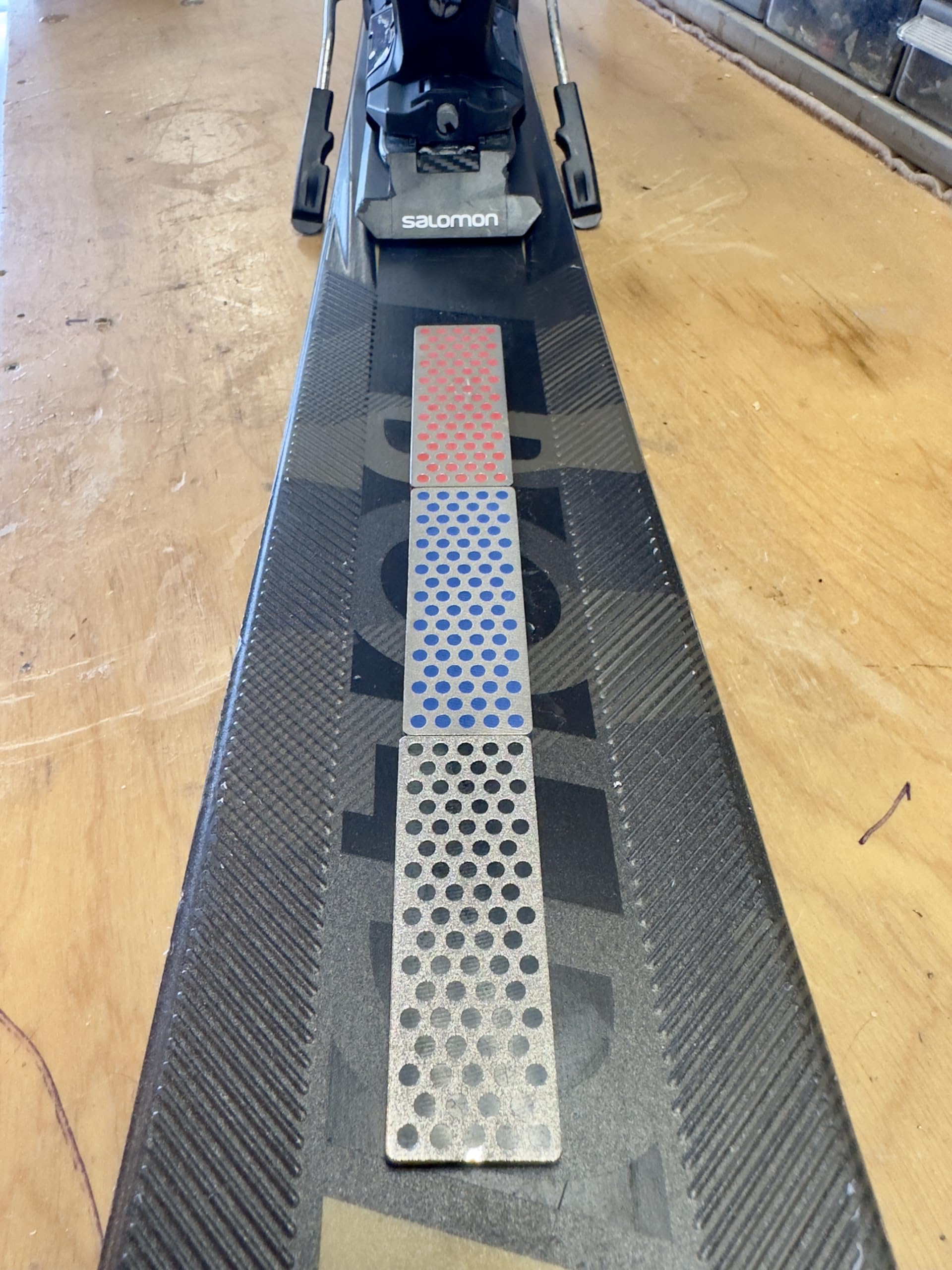 DMT Pierres à affûter Mini Diamant Ski und Snowboard, 70 mm, set de 3 pièces, WS7K
