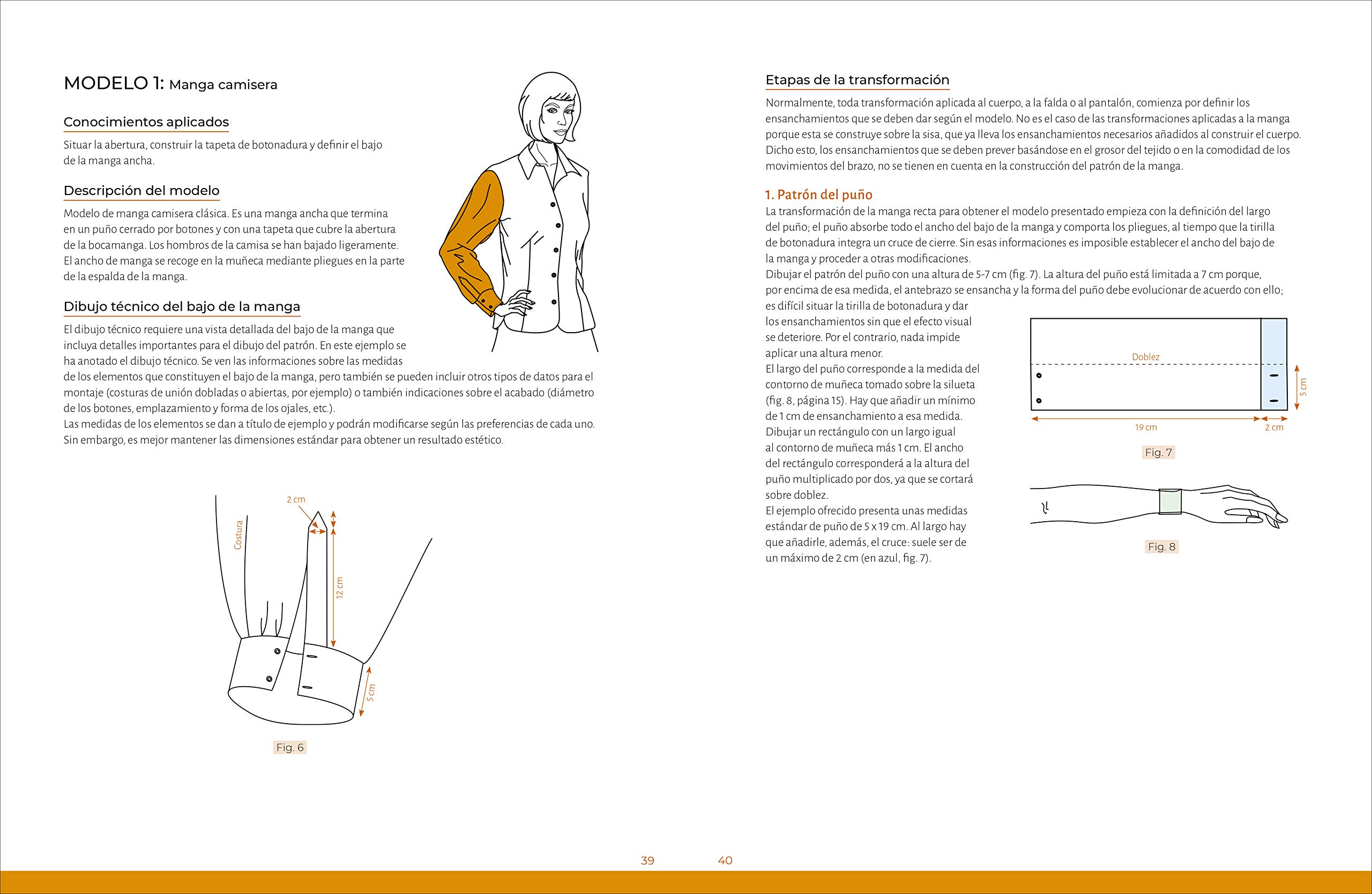 Realizar patrones de costura: Mangas: Construcción y transformación: 9 (Diseño de moda) — view 5