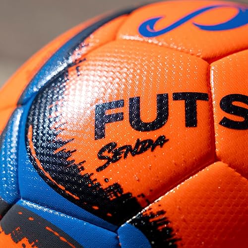 Miniatura 8 de Senda Belem Balón de Futsal para Entrenamiento Blanco,Amarillo/Rojo/Naranja/Negro,Naranja/Azul/Gris/Negro,https://www.amazon.com/dp/undefined