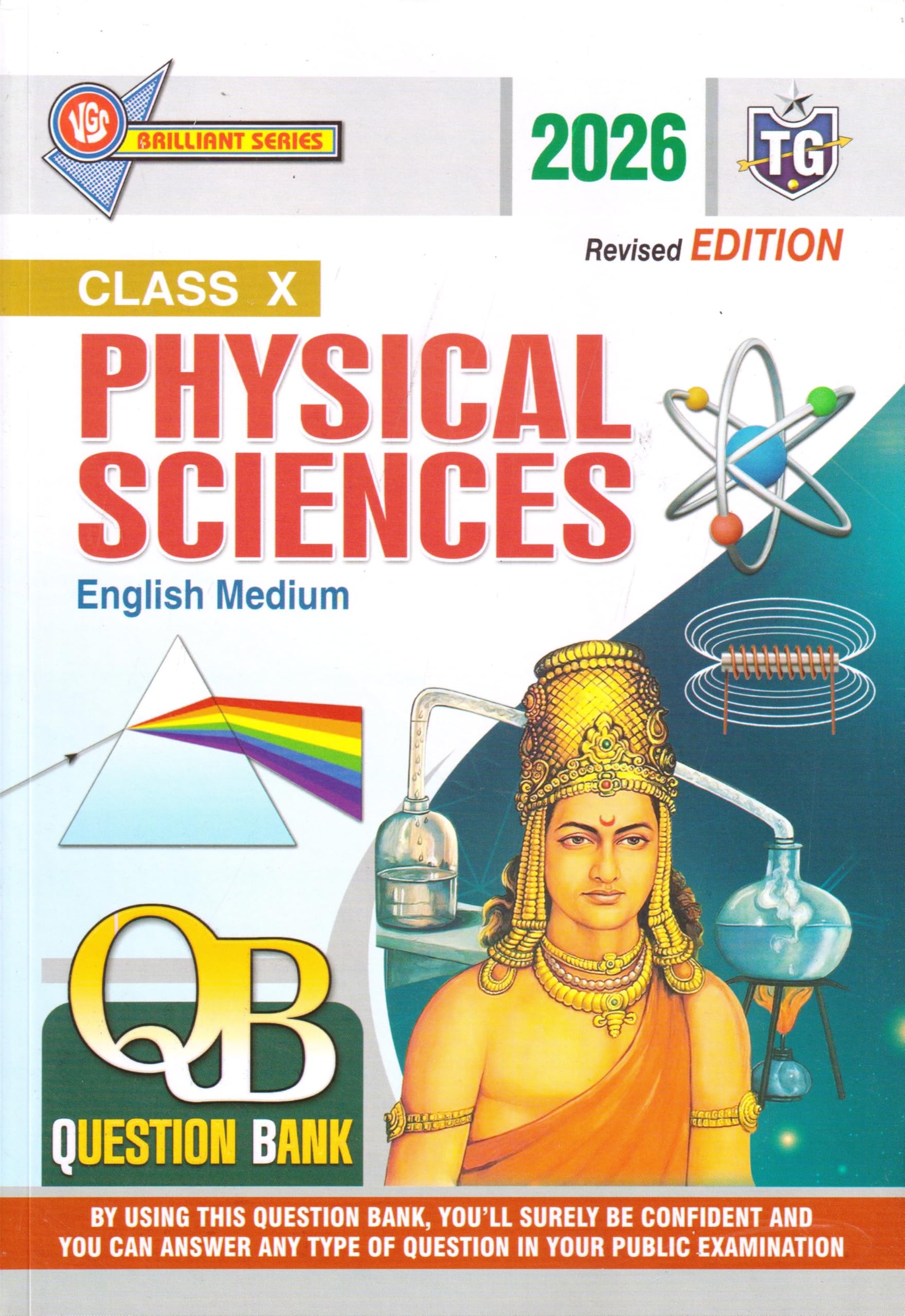 TG Class 10 Physical Science Question Bank 2026 Edition (English Medium)