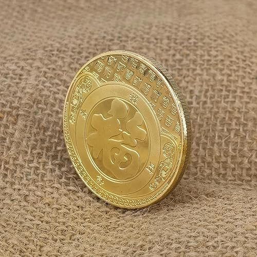 Miniatura 5 de El dinero y los tesoros serán abundantes moneda de la suerte puede que la riqueza venga generosamente a usted Chino Dios de la riqueza Lucky Charms