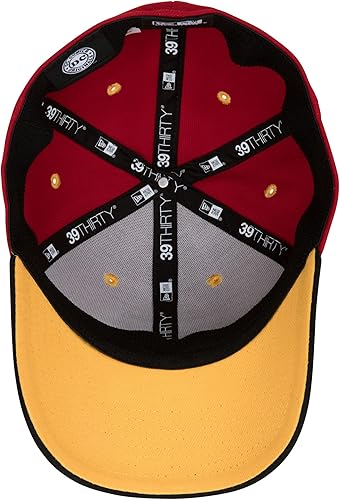 Miniatura 6 de New Era Harry Potter Gryffindor Crest 39Thirty - Sombrero ajustado, Multicolorido