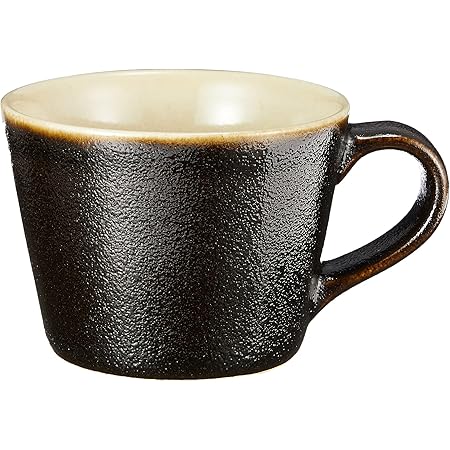 Amazon Co Jp つかもと Tsukamoto デミタスカップ ブラック 0ml 益子焼 コーヒーカップ 伝統釉シリーズ ゆず肌黒釉 Kkc 2 Home Kitchen