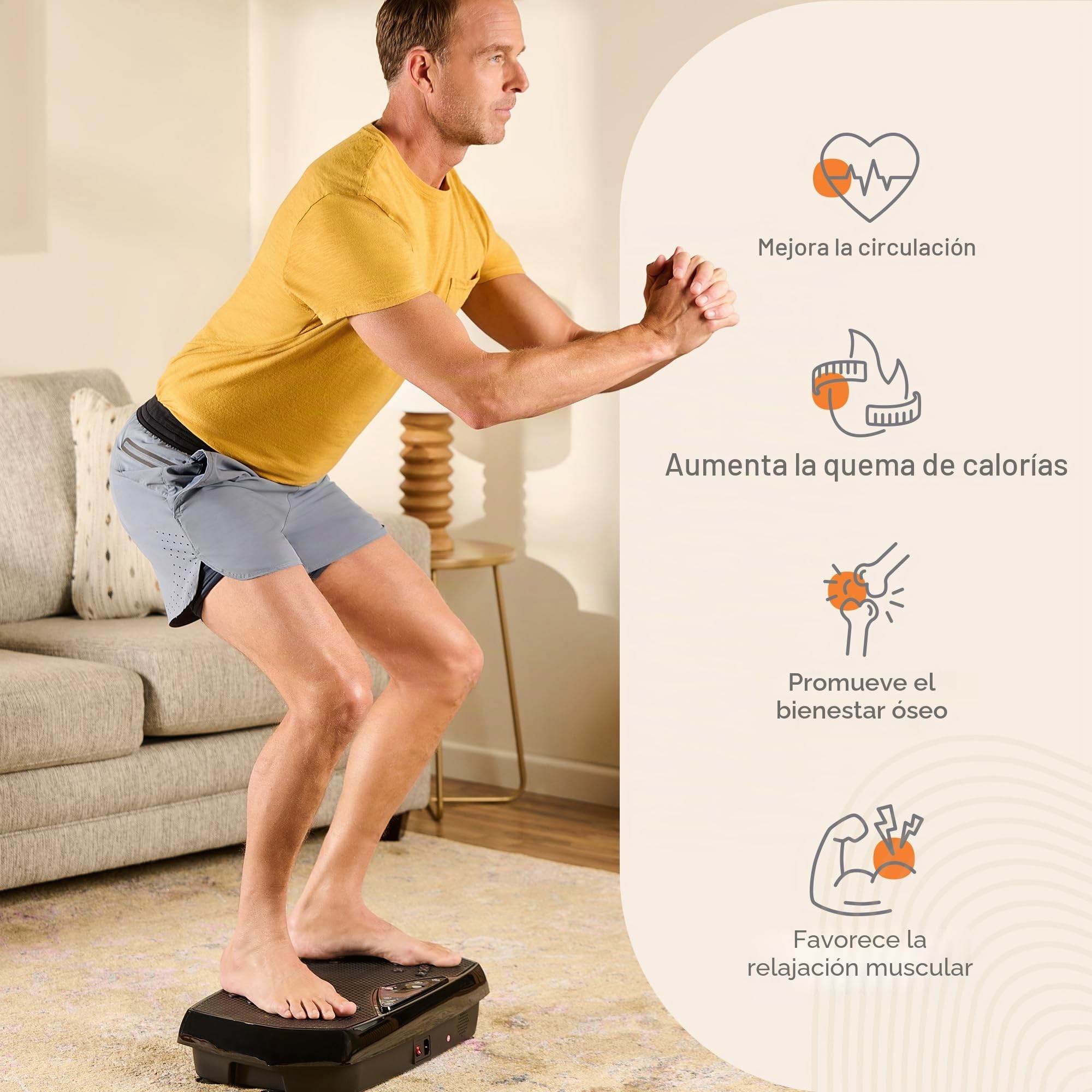 LifePro Plataforma vibratoria Hexaplate para Drenaje linfático y pérdida de Peso, Pantalla LED, Control Remoto, 150 kg, 120 velocidades, Motor silencioso de 150 W