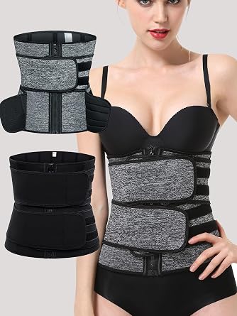 Women Waist Training Vest Fitness Corset Shaping Adjustable Shoulder Straps Latex