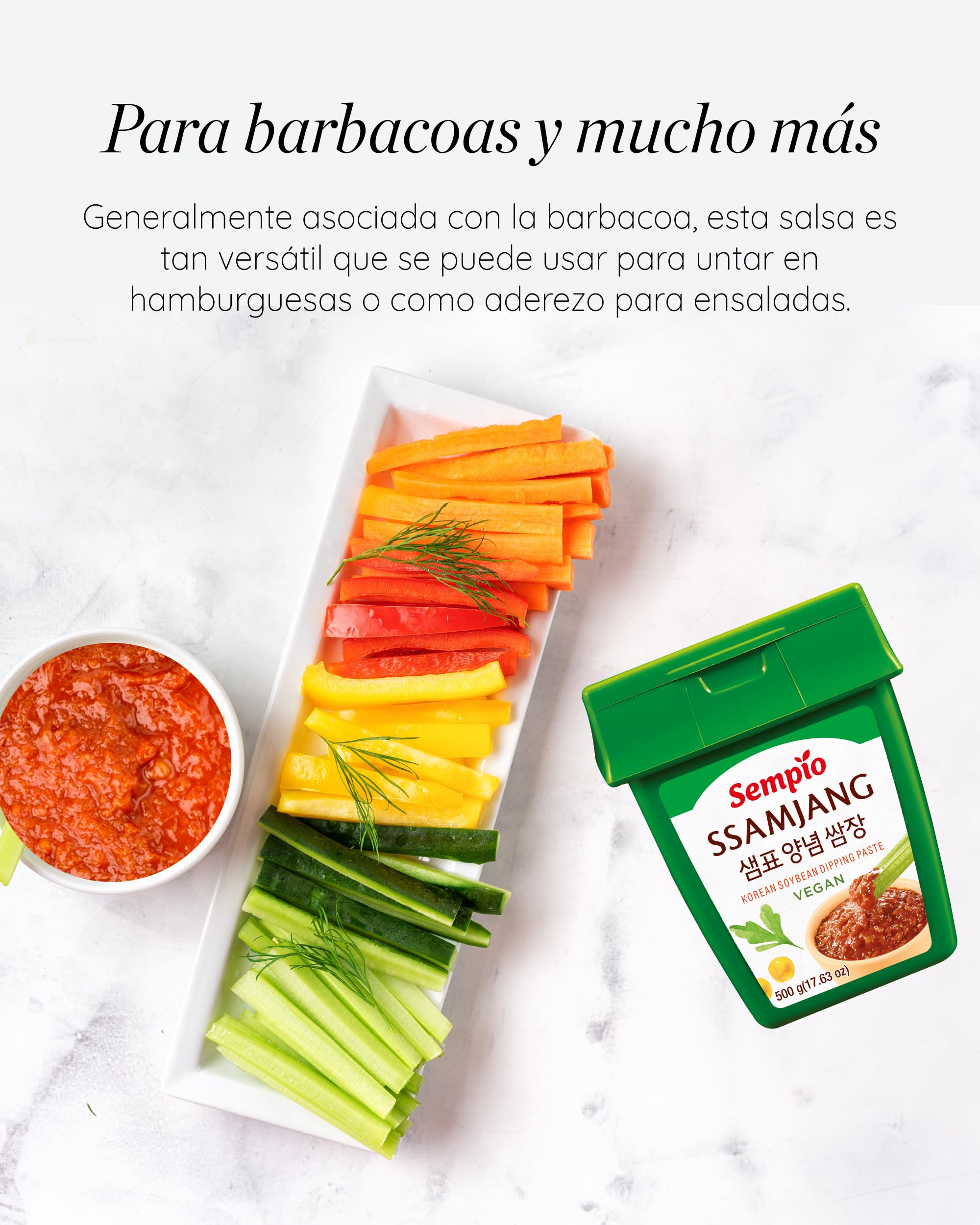 Sempio Ssamjang 500g Salsa Vegana BBQ Coreana
