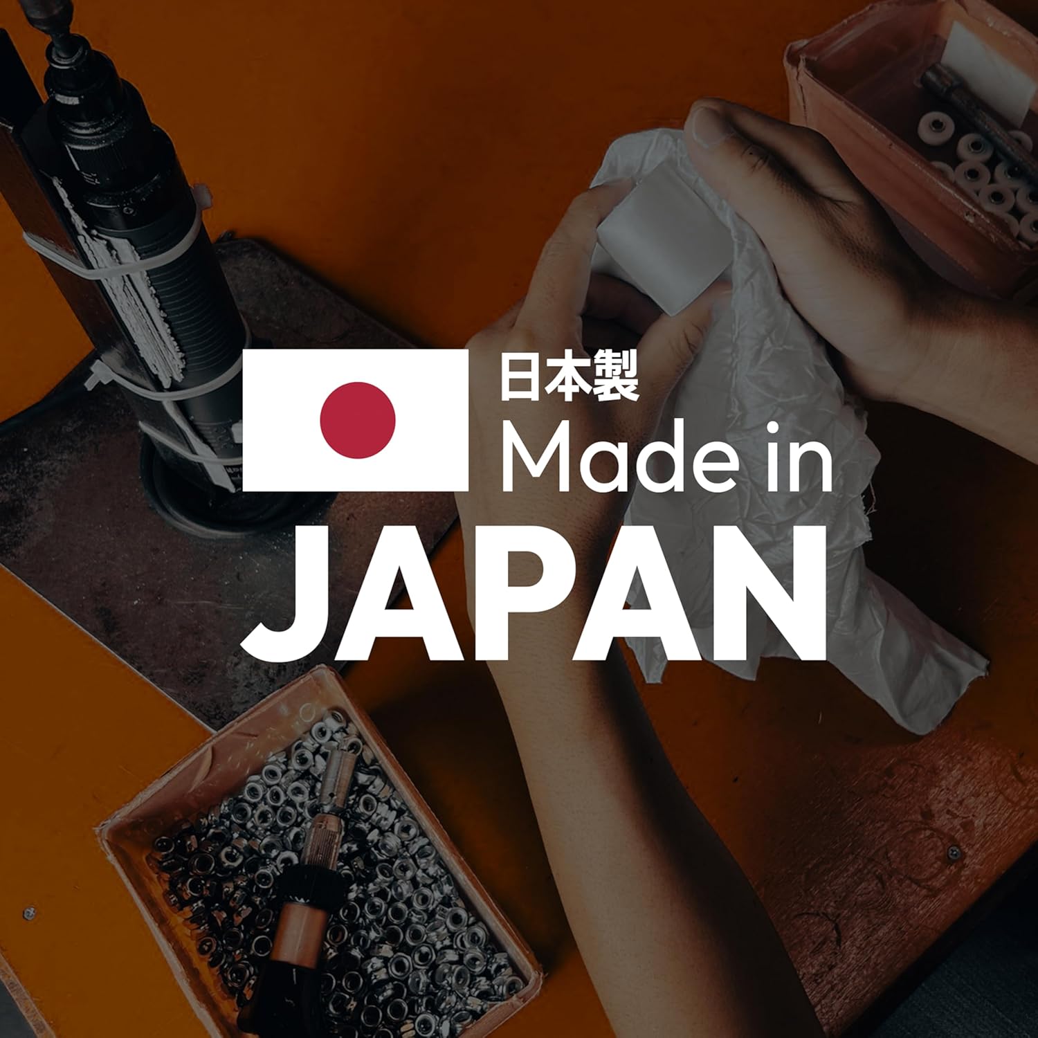 KLASS Wallpaper Seam Roller, Non-Stick Polymer with Solid Steel Ball Bearings, 35x40mm, Made in JAPAN