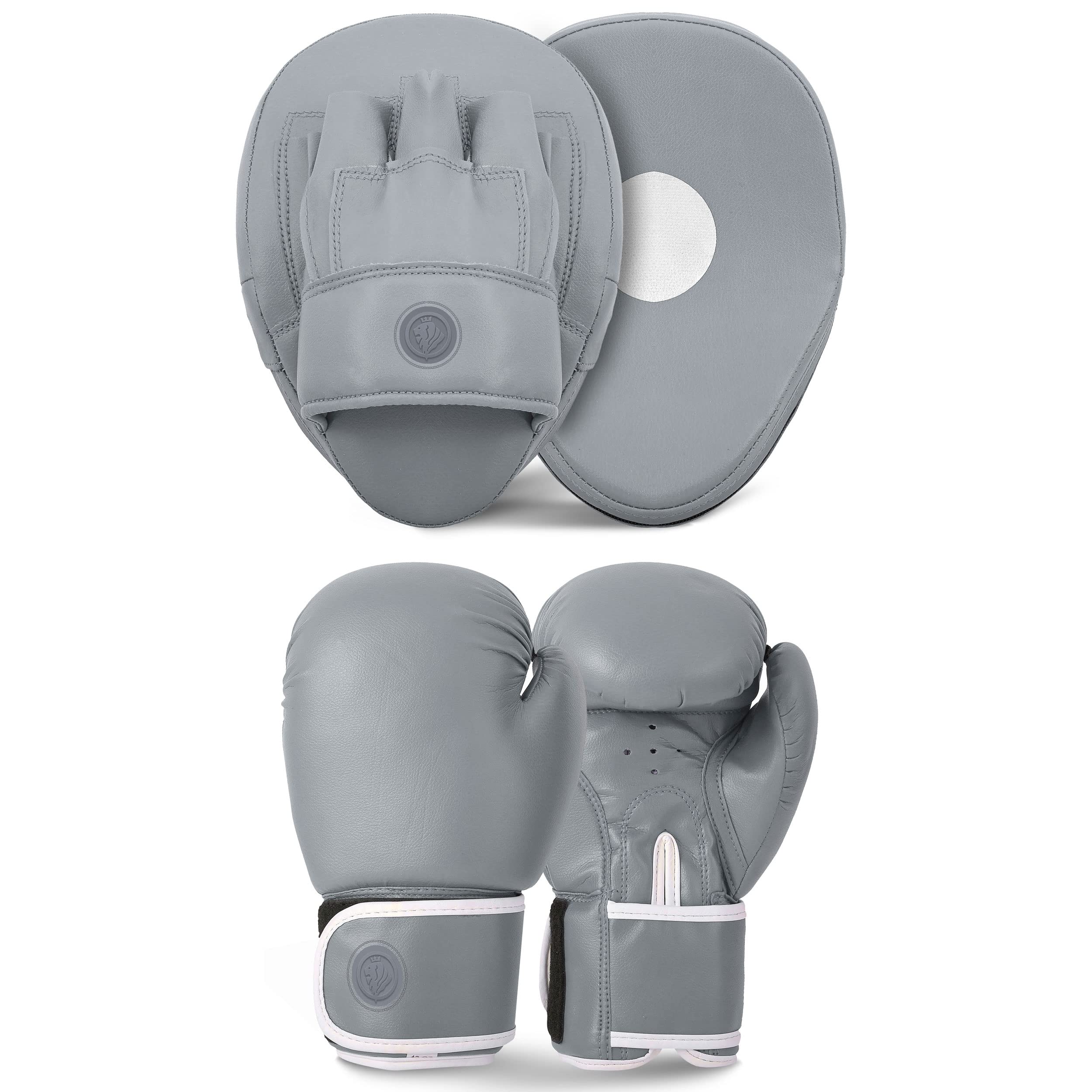 Lions Boxing Set Focus Pads And Gloves Mitts Punch Bag