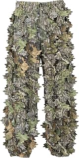 Mossy Oak Leafy 3D Camouflage Hunting Pants (Medium-Large, Obsession)