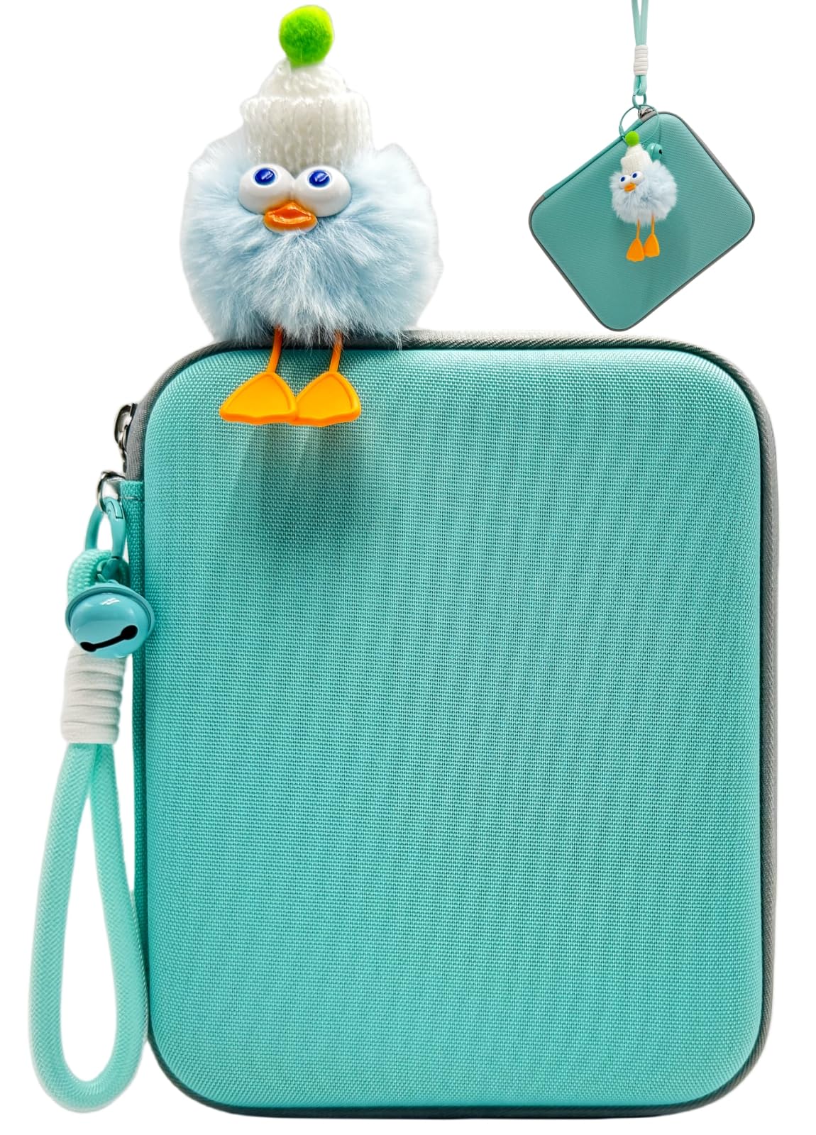 Card Case for Yoto Cards , Yoto Card Holder Upgraded Smooth Zipper &Cute Hand Strap & 96 Pockets for Player & Mini Audiobook Cards, Binder Sleeve