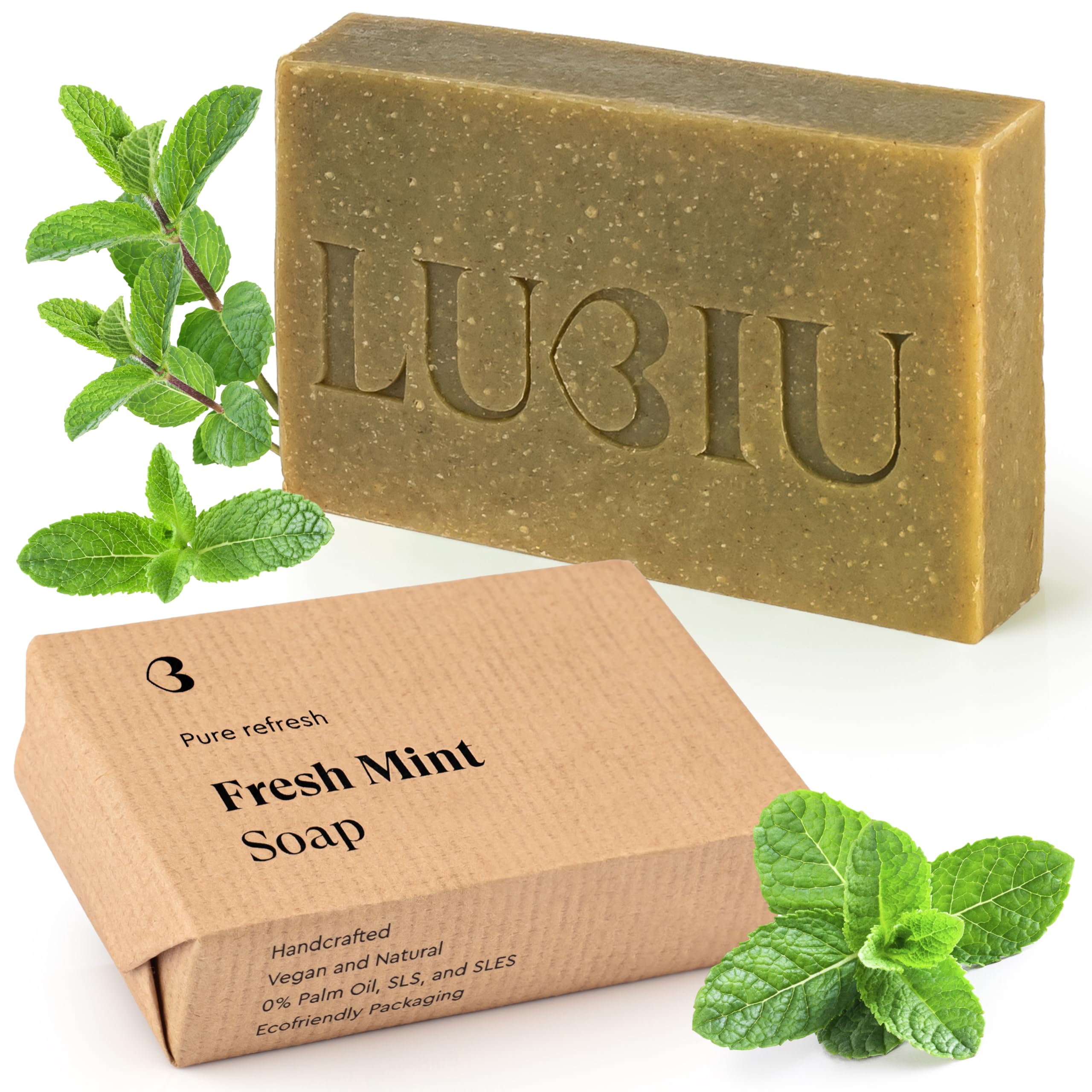 lubiu Jabón Lavanda 100g - Manos, cuerpo y cara - Pastilla de Jabón Natural - Jabones Artesanales - Pastilla Jabon Lavanda Natural — view 10