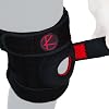 KARM Knee Support Men and for Women Arthritis Pain - Adjustable Knee Brace Support for ACL, MCL, Meniscus Tear Size 1 Black