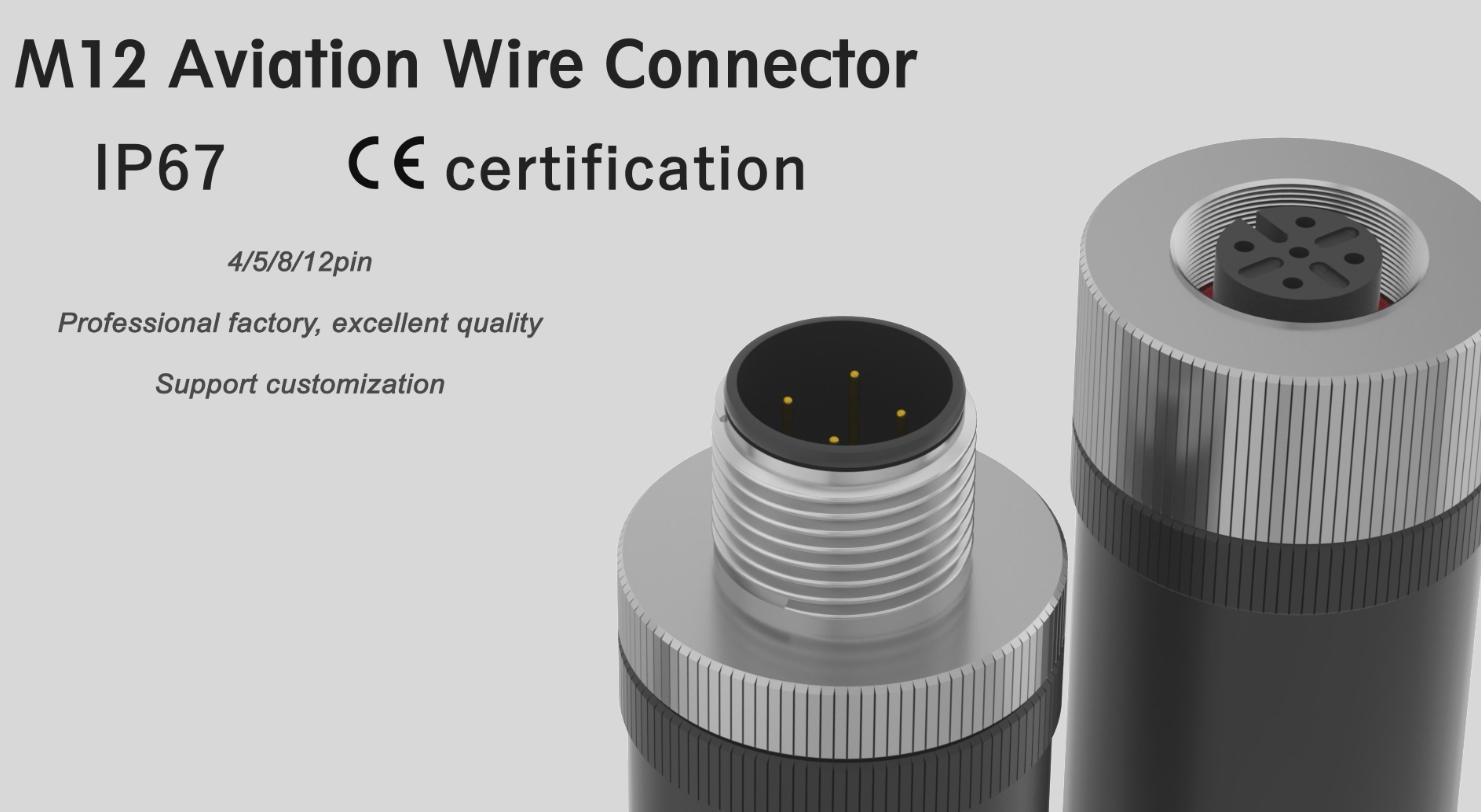 ⚠️mar⚠️ M12 5 Pin A-Code Male Field Termination Connector, 22-20AWG
