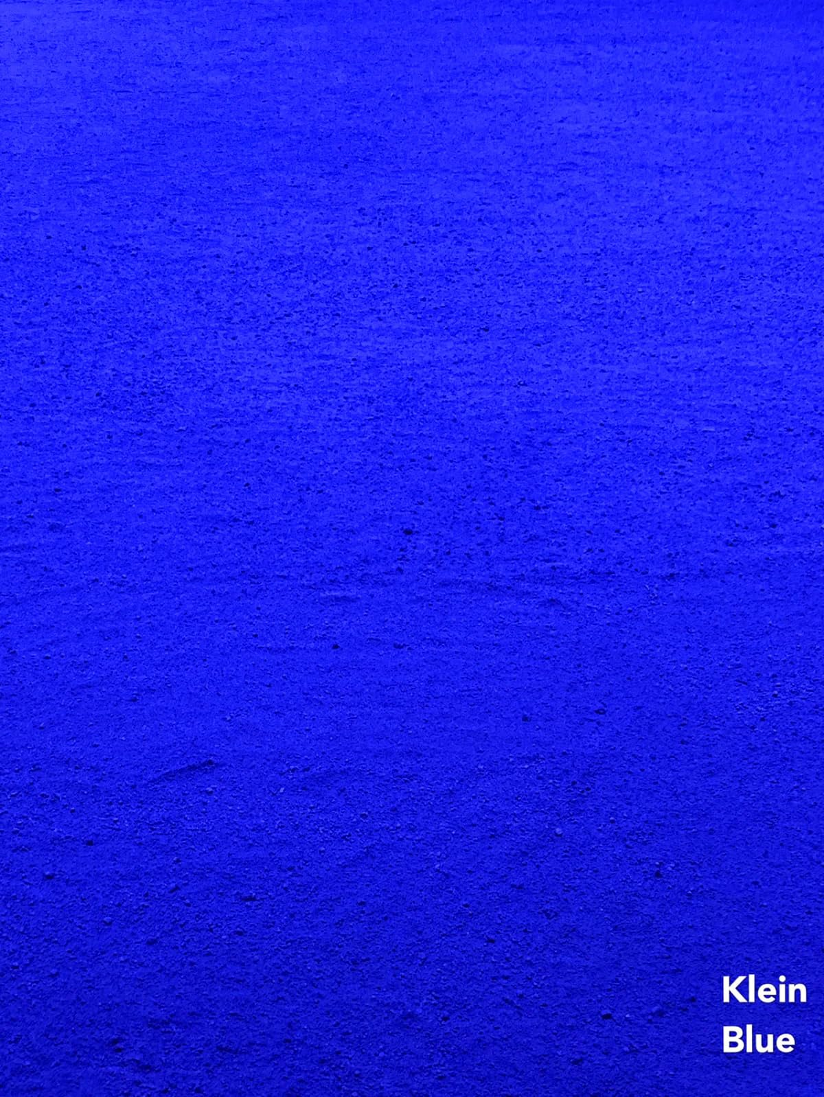 Matvsd Kohecs Navy Blue by Yves Klein Poster and Prints Yves Klein Wall Art Picture Monochrome Blue Canvas Painting for Bathroom Decor 30x45cmx1 Frameless