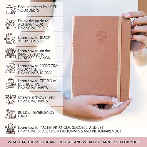 Miniatura 3 de Agenda financiera agenda de presupuesto mensual y organizador de facturas mensuales viaje de 12 meses a la libertad financiera agenda de libros de