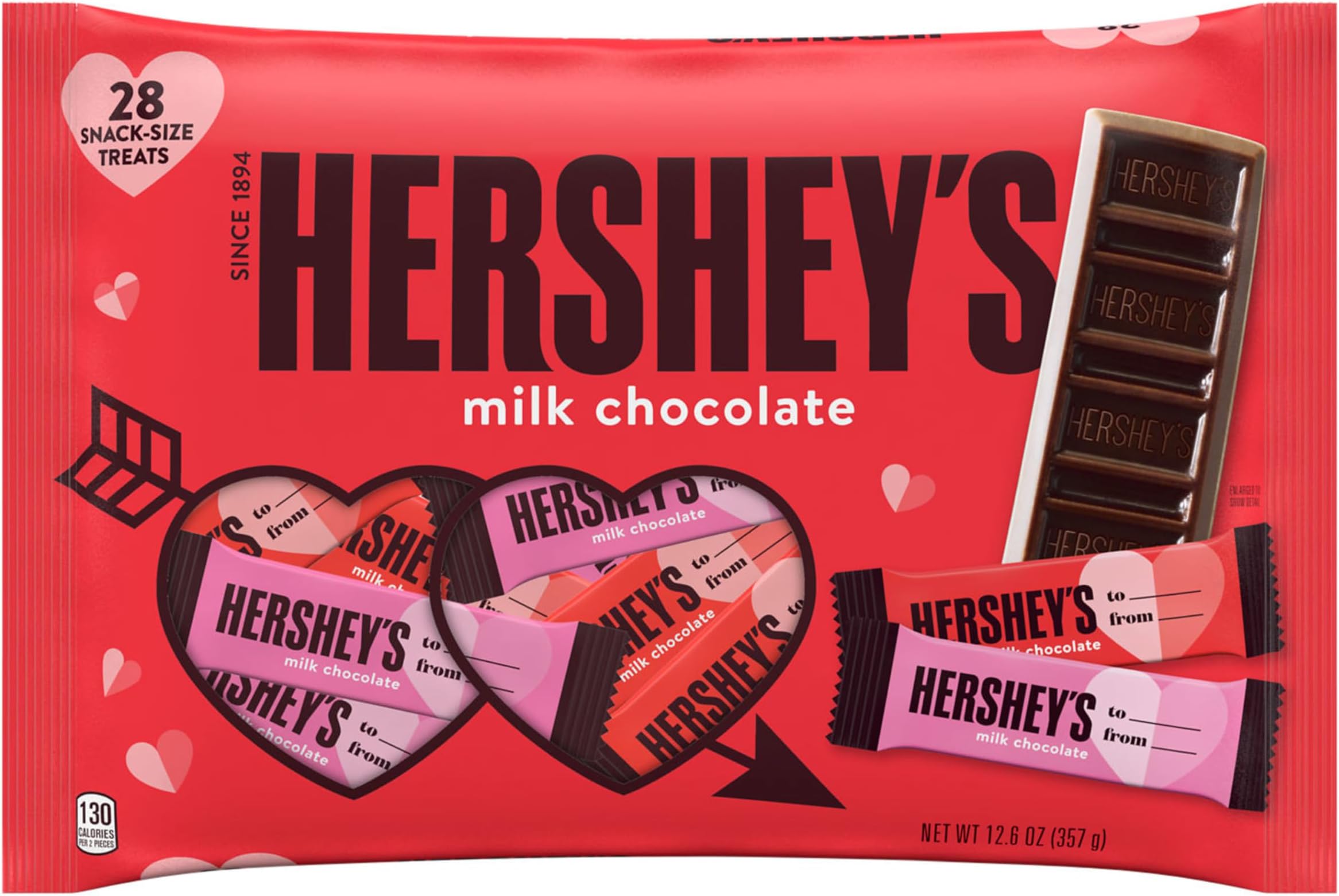 HERSHEY'S Milk Chocolate Bars 36ct. Box, 59 ounces CDs