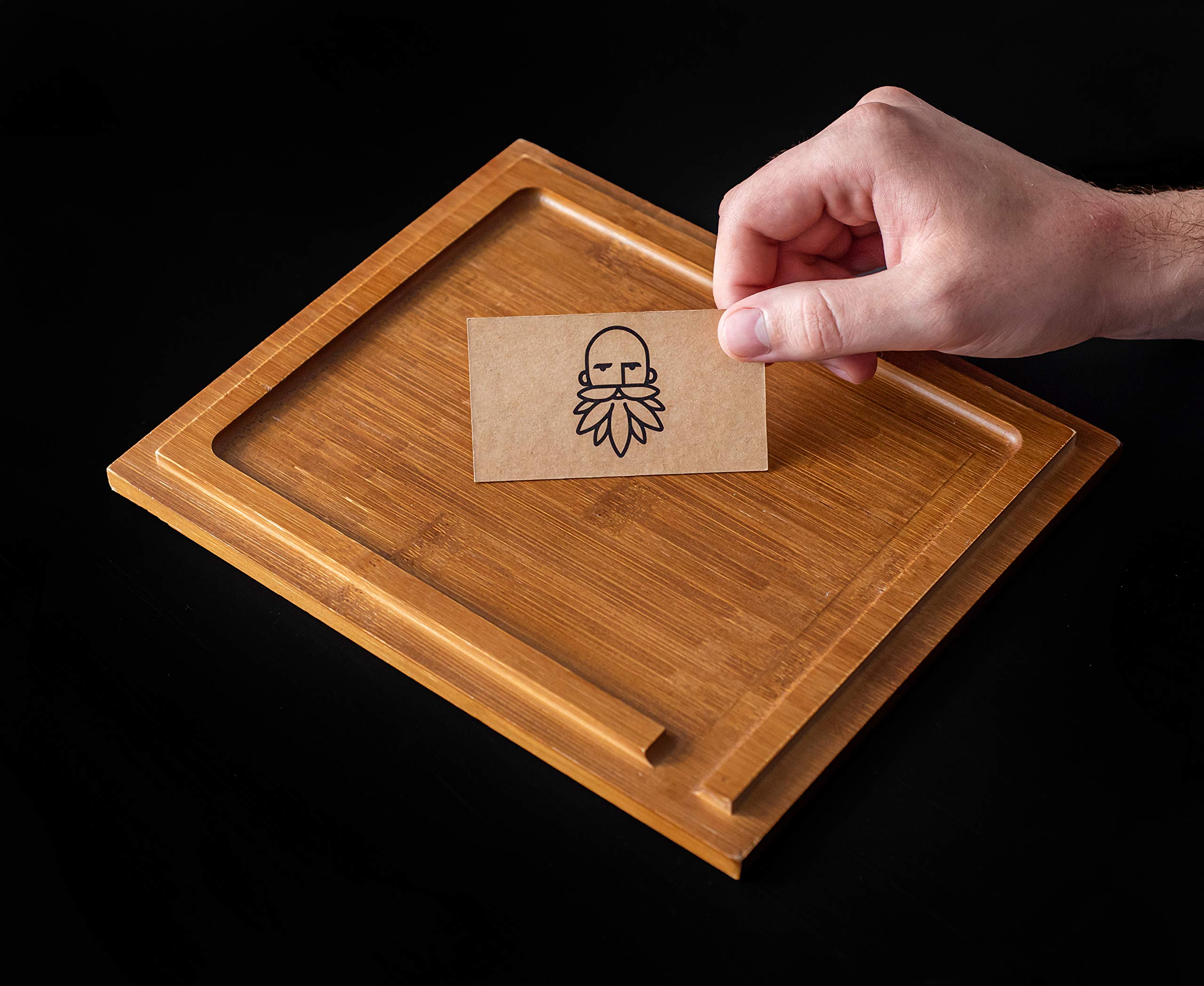 MR. POTBEARD Stash Box Kit with Herb Grinder, 2 Airtight Containers, 2