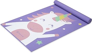 Gaiam Tapis de Yoga Gaiam Kids avec Imprimés Ludiques