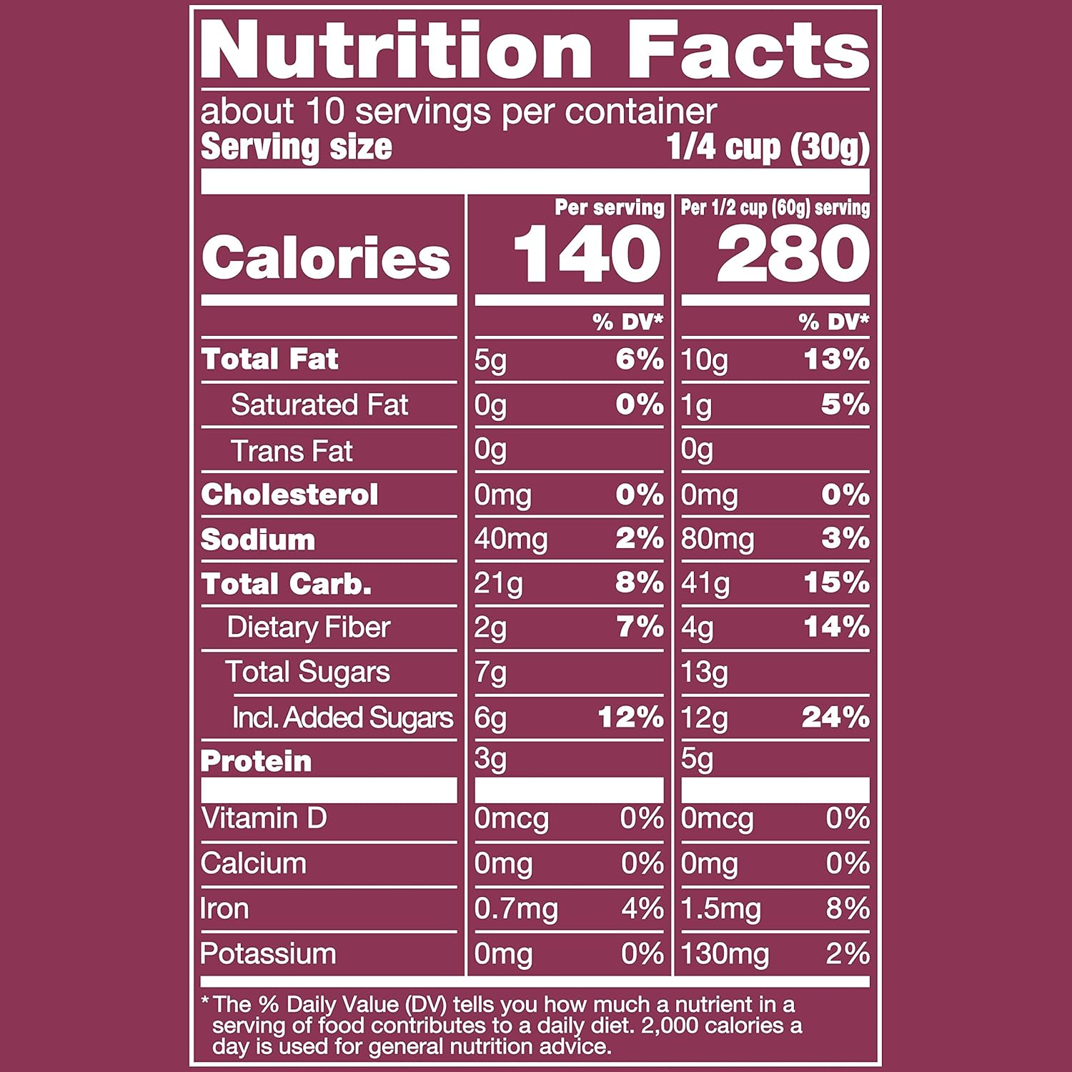 Udi's Gluten Free Cranberry Granola, 11 oz. (Pack of 6)