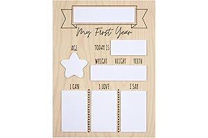 Baby Milestone Board: Capture Cherished Monthly Memories