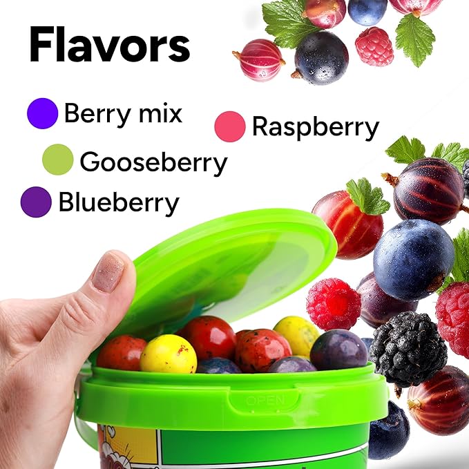 Chicle Gumballs Crafty Confections - Surtidos - 1.46 lb - Pack de 73 unidades miniatura 4