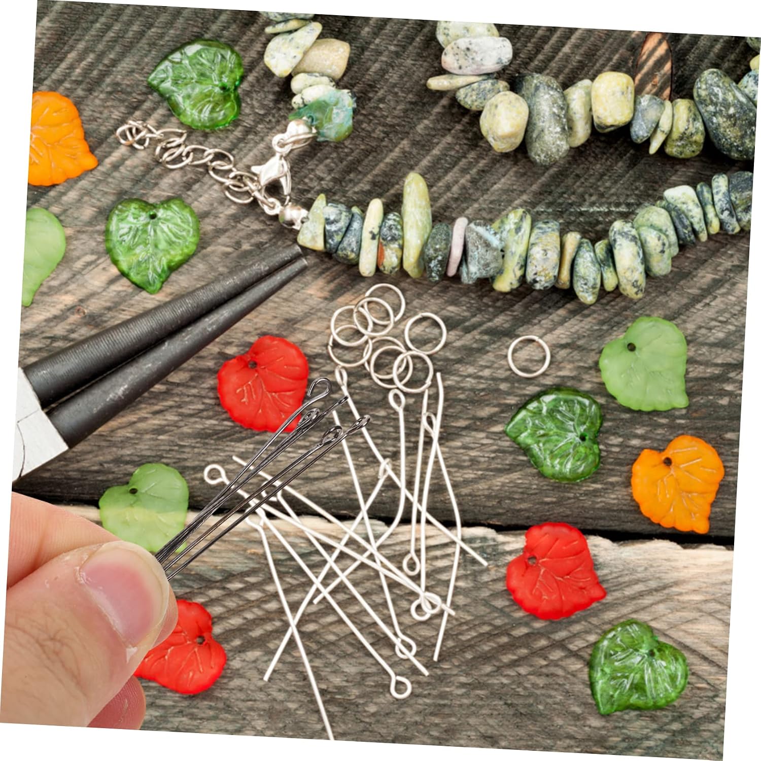 500pcs DIY Jewelry Supplies Metal End Pin Jewelry Head Pin Earring Findings for Making