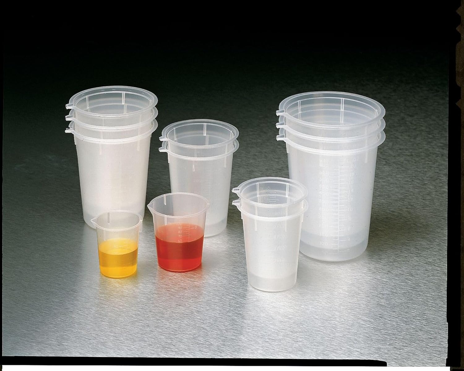 Disposable Griffin Beaker, 50ml, Polypropylene, 100/pk