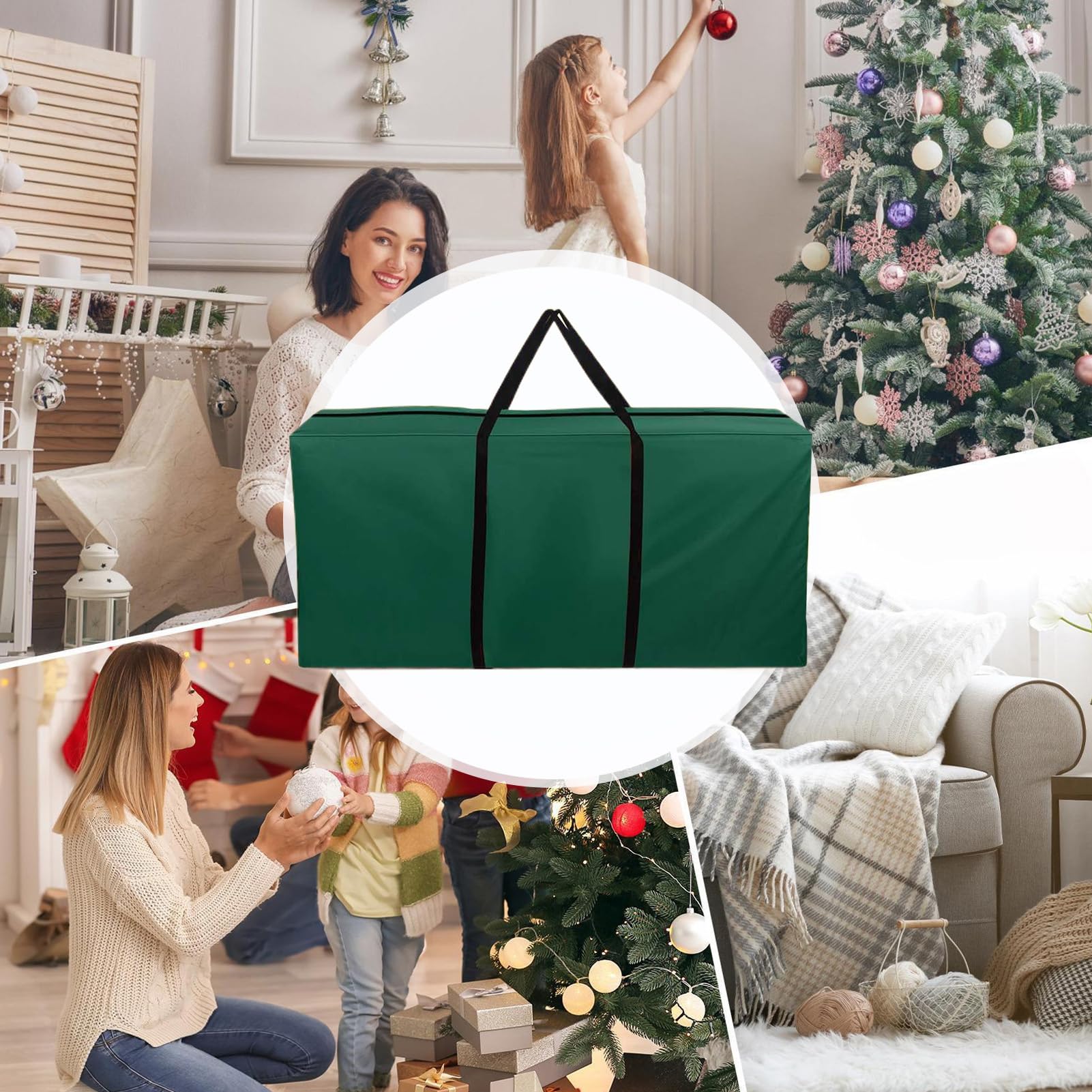 Sac De Rangement Pour Sapin De Noël Porte-Sac 19 cm
