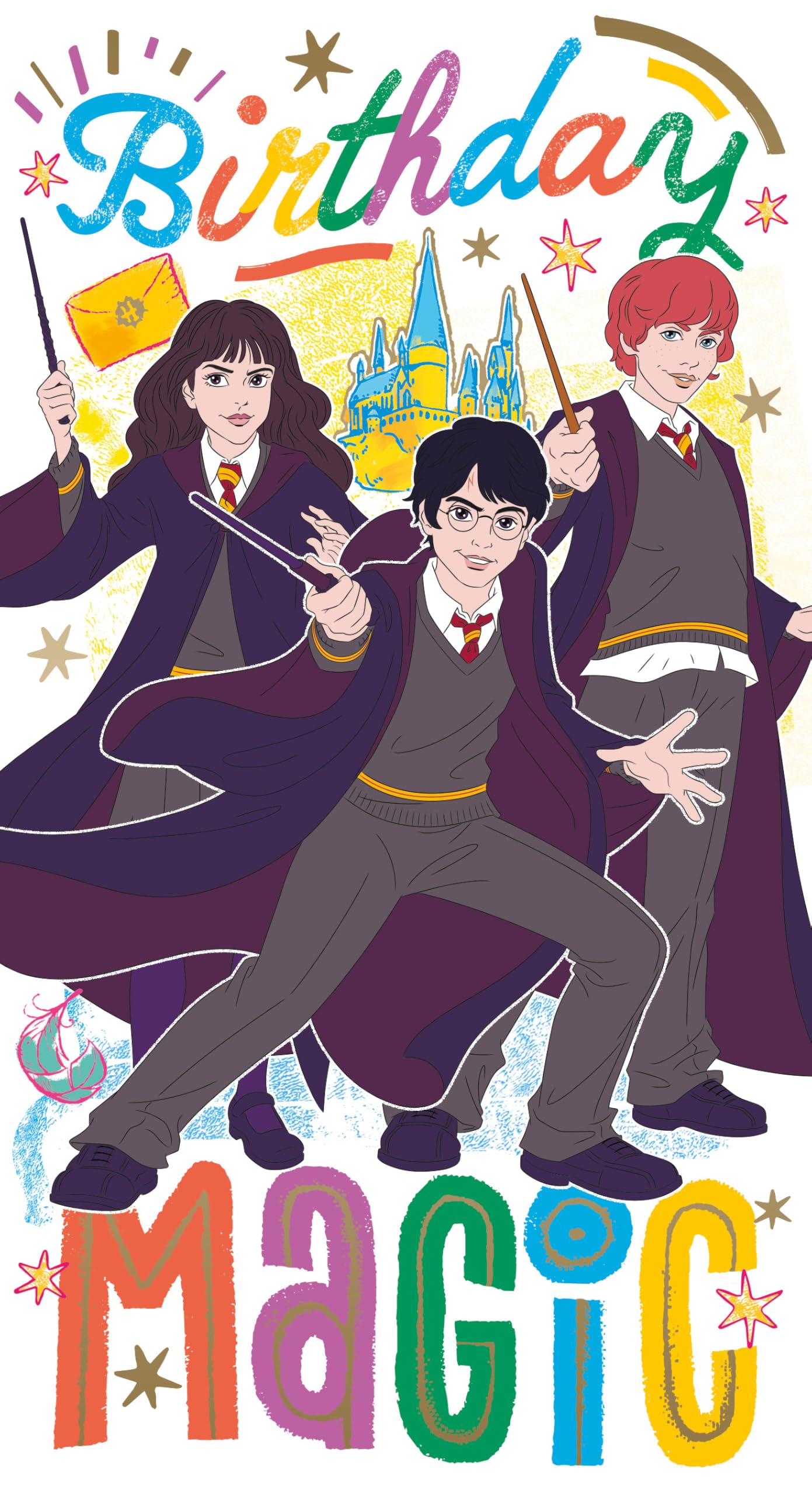 Danilo Promotions Ltd Harry Potter Birthday Card