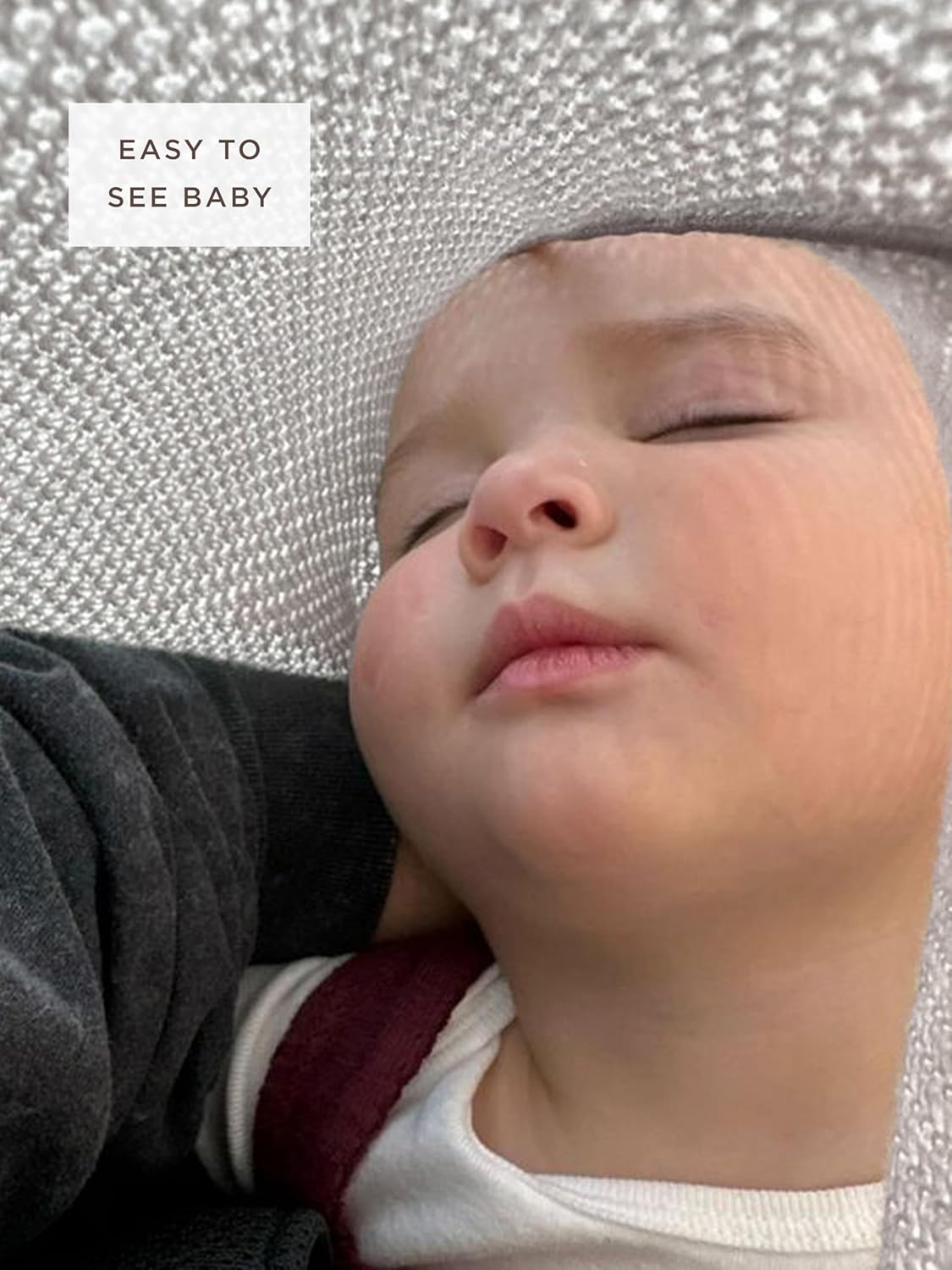 We are Amma | The Cocoon™ - Newborn Essentials Must Haves: Nursing Cover for Breastfeeding Essentials | Nursing Sweater Used as Breastfeeding Cover (Grey, One Size)