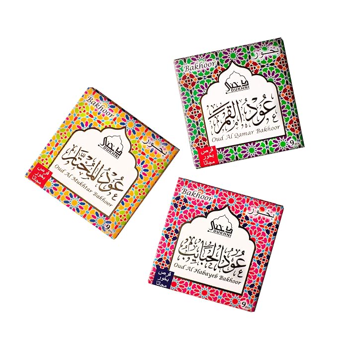 Buy Oud Al Mukhtar, Oud Al Qamar, Oud Al Habayeb Bakhoor عود بخور by