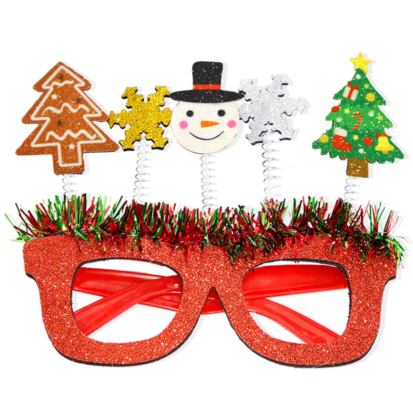 QWQJ Booth Novelty Toy Glasses Frames Role Playing Glasses Frame Unisex Eyeglasses For Costume Accessory