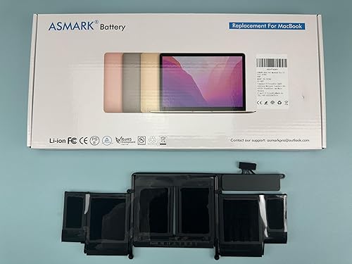 Miniatura 7 de Reemplazo de batería para MacBook Pro A1502 para batería Retina A1493A1582 de 13 pulgadas (principios de 2015, mediados de 2014, finales de 2013)