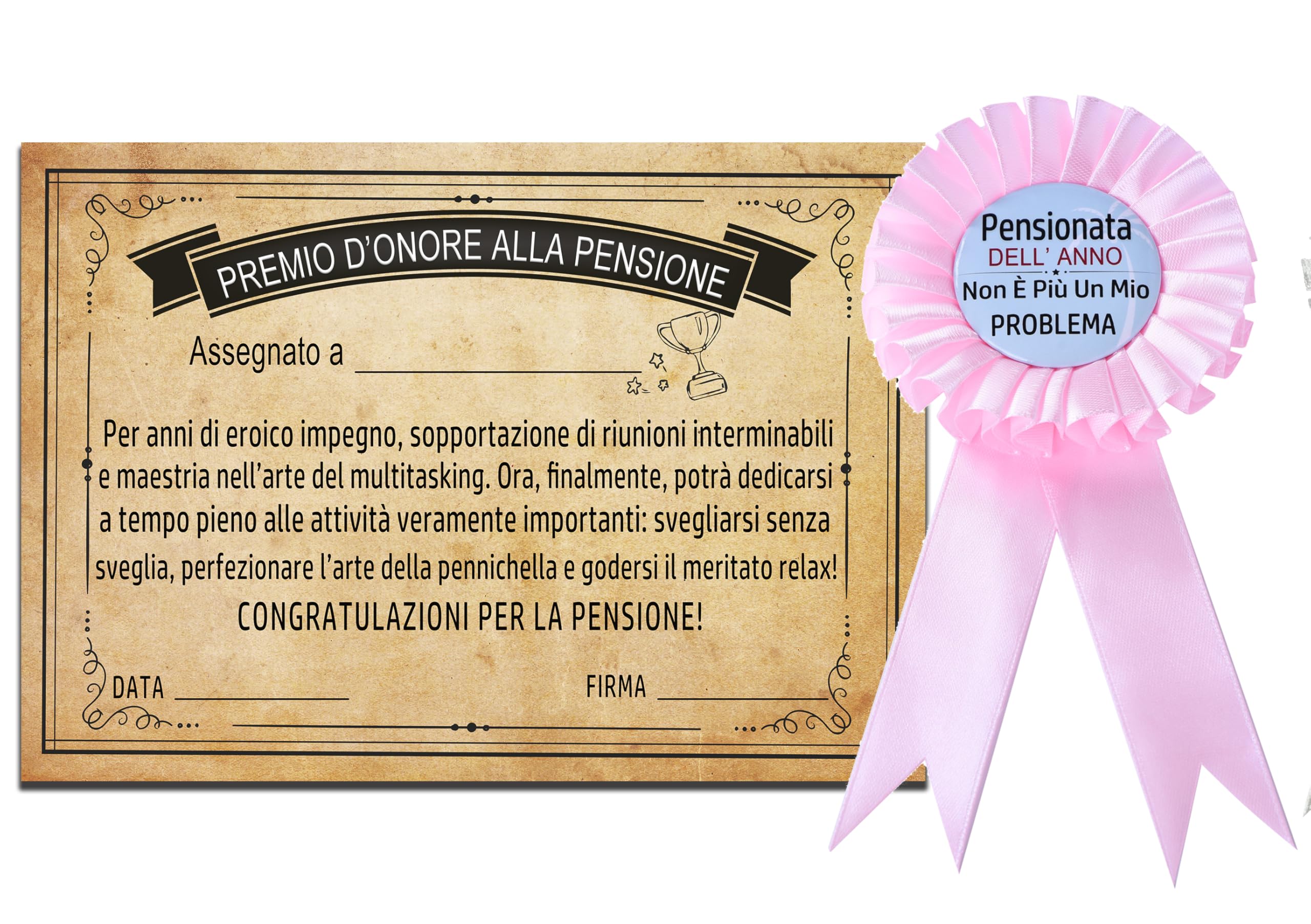 BETESSIN Biglietti Auguri con Busta Pensionamento Francese VIVE LA Retraite