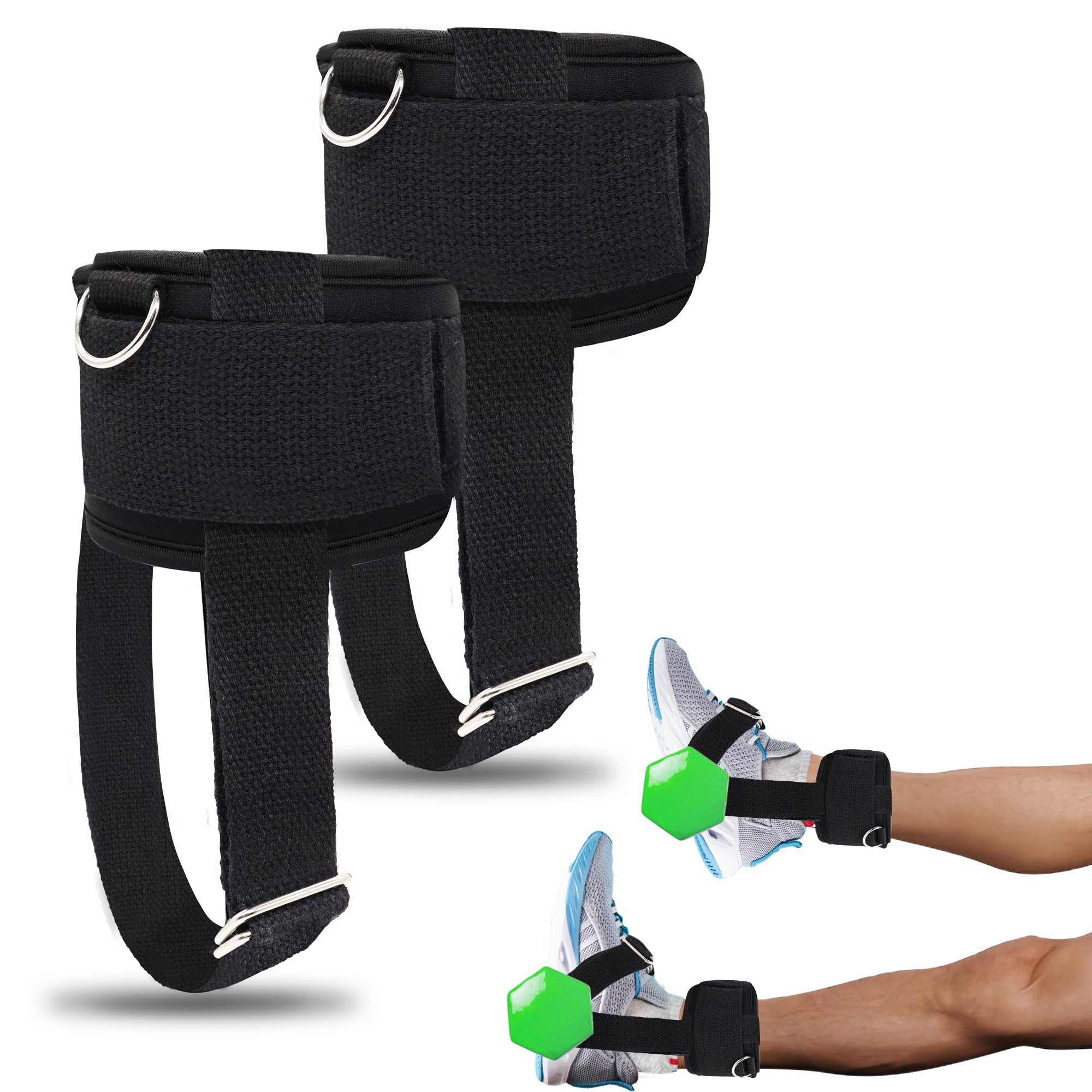 Sangle De Fitnes Et Musculation - Limics24 - Sangles Cheville Les Pieds Câble D Étirement Jambes
