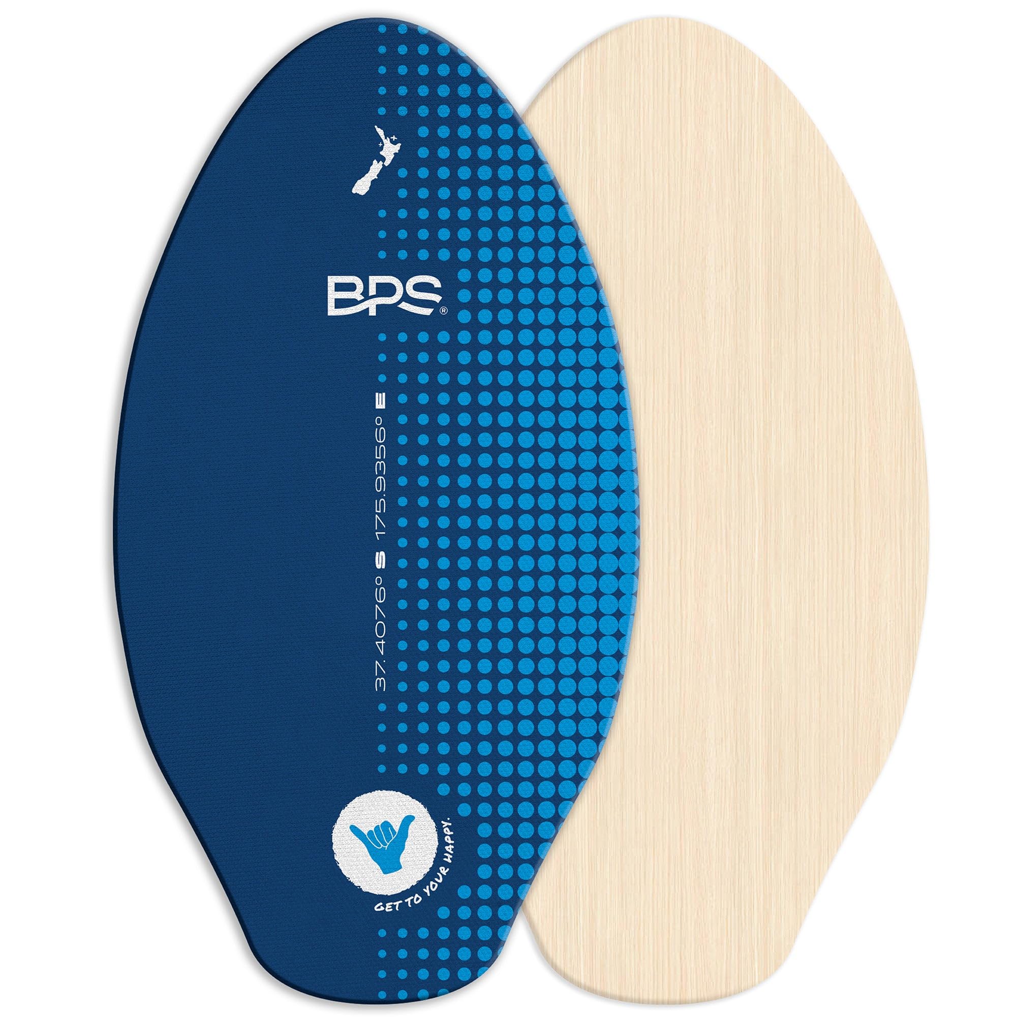 BPS 'Shaka' 40-Inch Skimboard, Ver. 2 - (Dark Blue)
