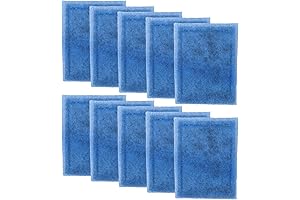 10Pcs Aquarium Filter Cartridge, Replacement for AquaTech EZ-Change #2 Fish Tank Power Filter Cartridge