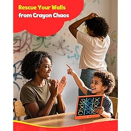 TEKFUN LCD Writing Tablet Doodle Board, 12inch Colorful Drawing Tablet Writing Pad, Kids Travel Essentials, Toddler Toys 5 6 7 8 Year Old Girls Boys (Orange)