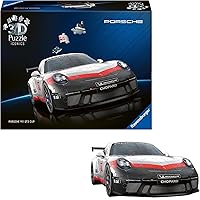 Ravensburger - Puzzle 3d Iconics: Porsche 911 GT3 Cup | Puzzle 3d Per Adulti E Bambini