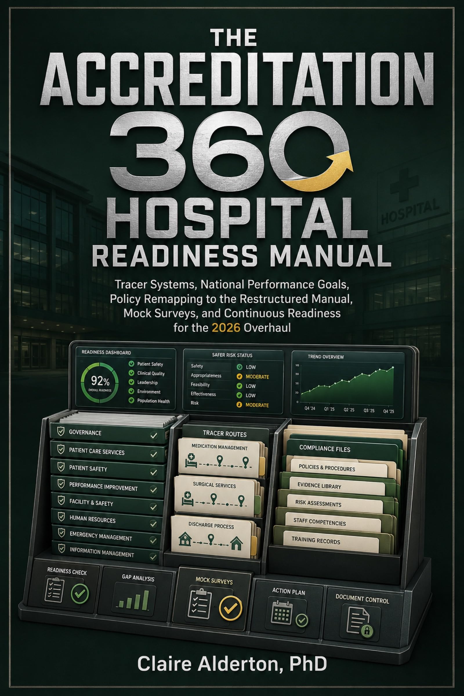 The Accreditation 360 Hospital Readiness Manual: Tracer Systems, National Performance Goals, Policy Remapping to the Restructured Manual, Mock Surveys, ... for the 2026 Overhaul (English Edition)