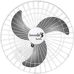 VENTILADOR DE PAREDE TUFÃO M2 60CM BRANCO BIVOLT LORENSID COM GRADE DE AÇO