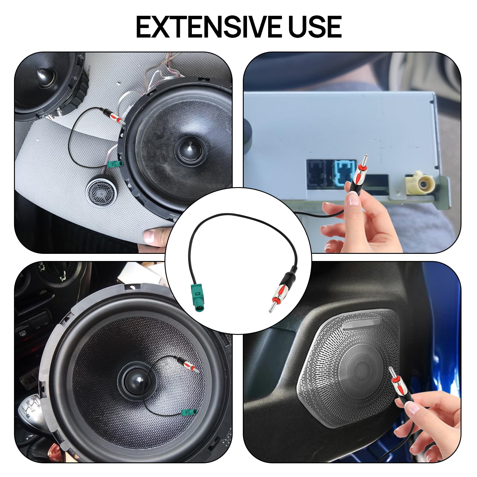 Adattatore Antenna Fakra Z Maschio A Din Maschio Per Autoradio - Connettore Per HD Radio, GPS, Media Player - Foto 5